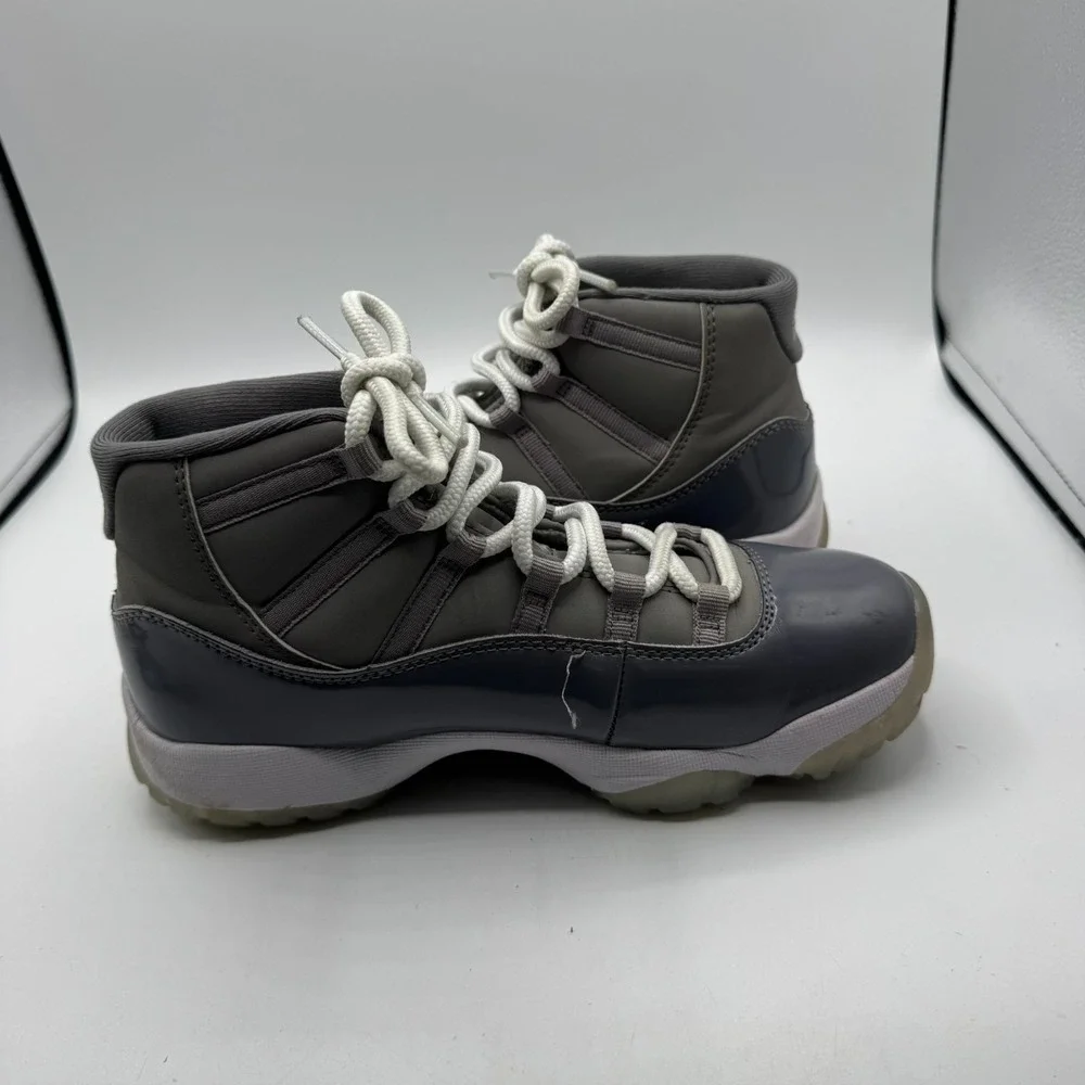 Air Jordan 11 Retro Cool Grey GS CT8012-005 Youth 6.5Y Gray White Sneakers